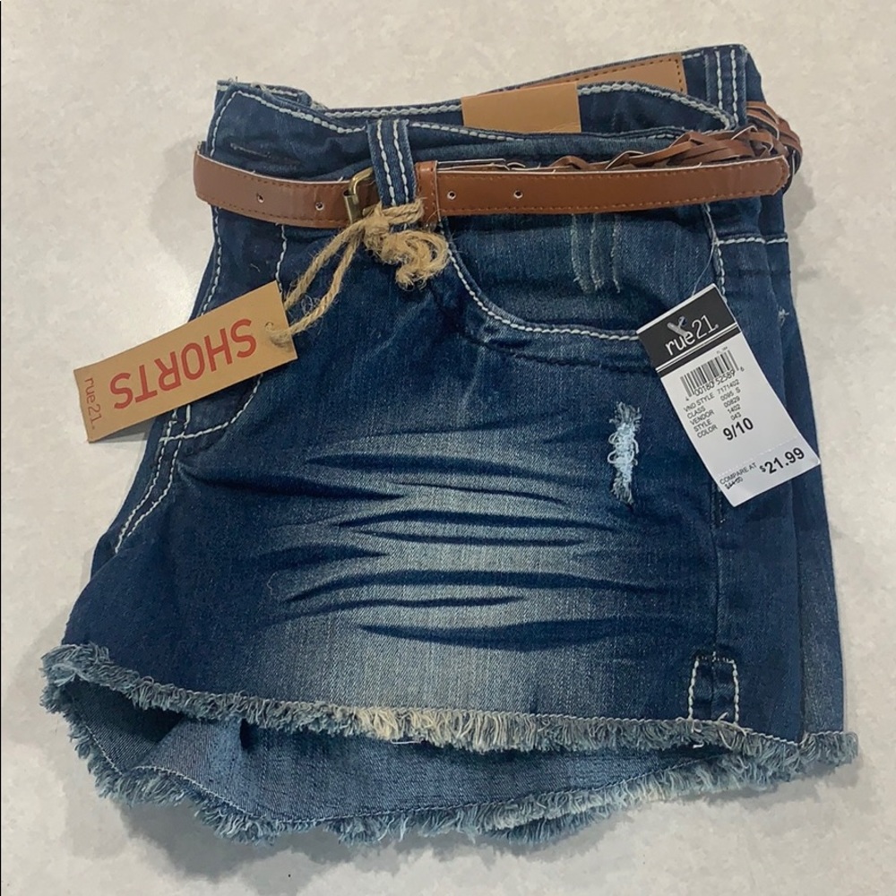 Jean shorts
